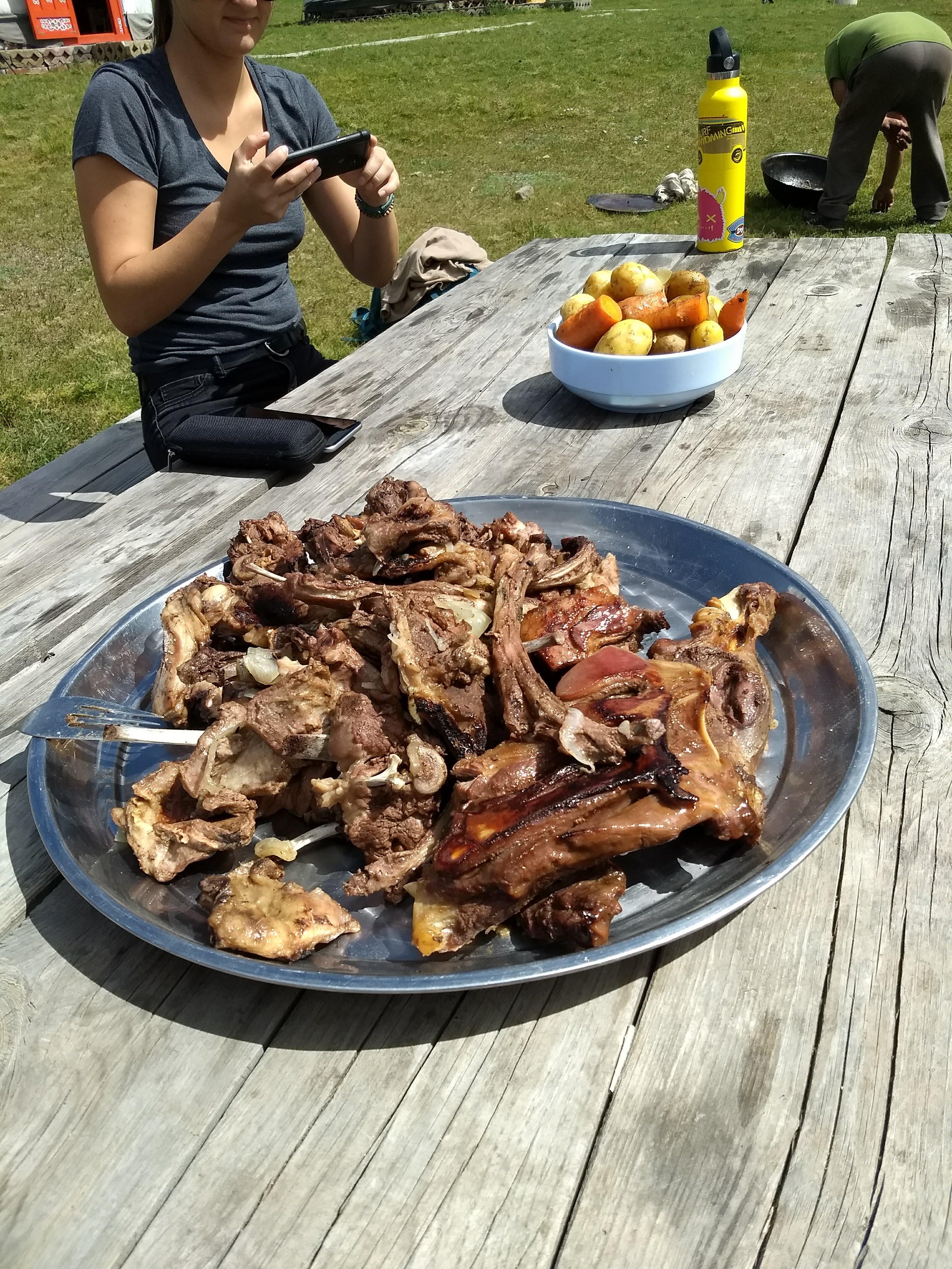 Kitchen Queen Clara: horhog mongolian food